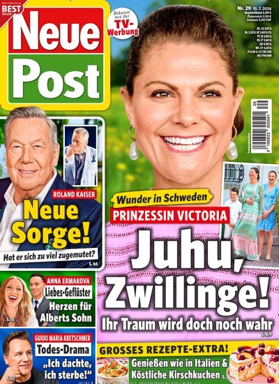 Titelbild der Ausgabe 29/2026 von Neue Post. Diese Zeitschrift und viele weitere Frauenzeitschriften als Abo oder epaper bei United Kiosk online kaufen.