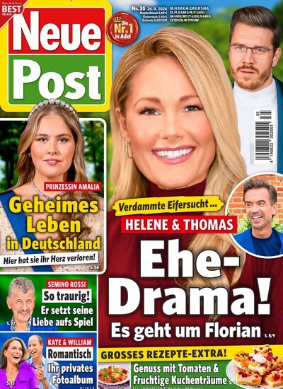 Titelbild der Ausgabe 35/2026 von Neue Post. Diese Zeitschrift und viele weitere Frauenzeitschriften als Abo oder epaper bei United Kiosk online kaufen.