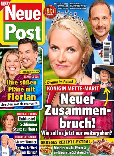 Titelbild der Ausgabe 41/2026 von Neue Post. Diese Zeitschrift und viele weitere Frauenzeitschriften als Abo oder epaper bei United Kiosk online kaufen.
