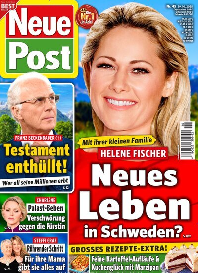 Titelbild der Ausgabe 45/2025 von Neue Post. Diese Zeitschrift und viele weitere Frauenzeitschriften als Abo oder epaper bei United Kiosk online kaufen.