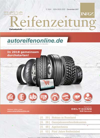 Titelbild der Ausgabe 1/2022 von Neue Reifenzeitung. Diese Zeitschrift und viele weitere Industriemagazine und Handwerkmagazine als Abo oder epaper bei United Kiosk online kaufen.