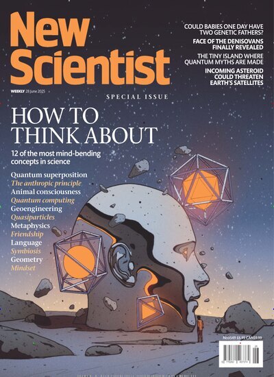 Titelbild der Ausgabe 26/2025 von New Scientist USA. Diese Zeitschrift und viele weitere Reisemagazine, Freizeitmagazine und Wissensmagazine als Abo oder epaper bei United Kiosk online kaufen.
