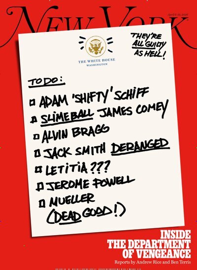 Titelbild der Ausgabe 8/2026 von New York Magazine. Diese Zeitschrift und viele weitere Wirtschaftsmagazine und Politikmagazine als Abo oder epaper bei United Kiosk online kaufen.