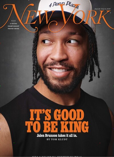 Titelbild der Ausgabe 15/2026 von New York Magazine. Diese Zeitschrift und viele weitere Wirtschaftsmagazine und Politikmagazine als Abo oder epaper bei United Kiosk online kaufen.