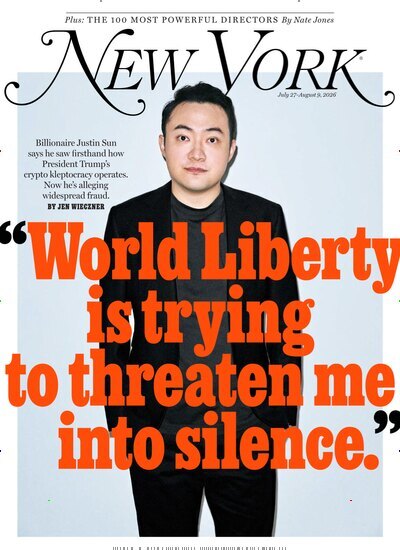 Titelbild der Ausgabe 17/2026 von New York Magazine. Diese Zeitschrift und viele weitere Wirtschaftsmagazine und Politikmagazine als Abo oder epaper bei United Kiosk online kaufen.
