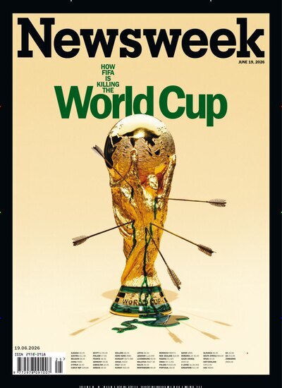 Titelbild der Ausgabe 17/2026 von Newsweek International. Diese Zeitschrift und viele weitere Wirtschaftsmagazine und Politikmagazine als Abo oder epaper bei United Kiosk online kaufen.