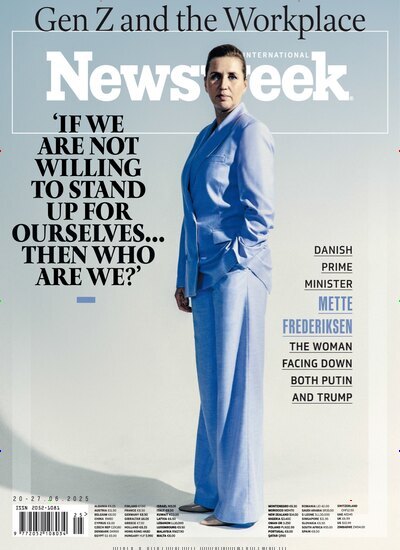 Titelbild der Ausgabe 19/2025 von Newsweek International. Diese Zeitschrift und viele weitere Wirtschaftsmagazine und Politikmagazine als Abo oder epaper bei United Kiosk online kaufen.