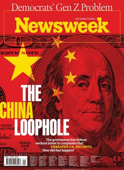 Titelbild der Ausgabe 22/2023 von Newsweek International. Diese Zeitschrift und viele weitere Wirtschaftsmagazine und Politikmagazine als Abo oder epaper bei United Kiosk online kaufen.