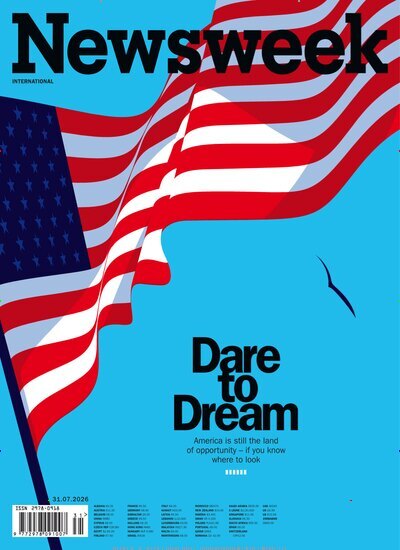 Titelbild der Ausgabe 22/2026 von Newsweek International. Diese Zeitschrift und viele weitere Wirtschaftsmagazine und Politikmagazine als Abo oder epaper bei United Kiosk online kaufen.