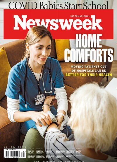 Titelbild der Ausgabe 27/2025 von Newsweek International. Diese Zeitschrift und viele weitere Wirtschaftsmagazine und Politikmagazine als Abo oder epaper bei United Kiosk online kaufen.