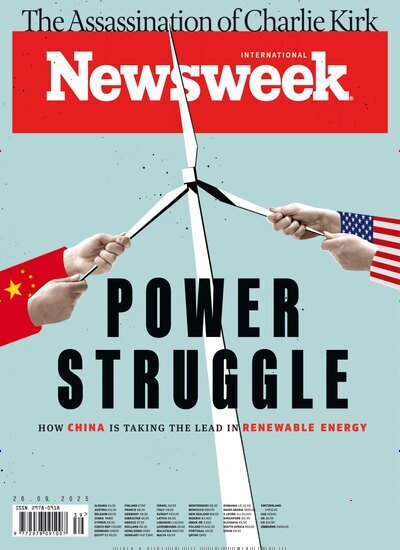 Titelbild der Ausgabe 28/2025 von Newsweek International. Diese Zeitschrift und viele weitere Wirtschaftsmagazine und Politikmagazine als Abo oder epaper bei United Kiosk online kaufen.
