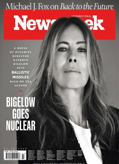 Titelbild der Ausgabe 32/2025 von Newsweek International. Diese Zeitschrift und viele weitere Wirtschaftsmagazine und Politikmagazine als Abo oder epaper bei United Kiosk online kaufen.