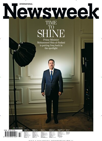 Titelbild der Ausgabe 36/2025 von Newsweek International. Diese Zeitschrift und viele weitere Wirtschaftsmagazine und Politikmagazine als Abo oder epaper bei United Kiosk online kaufen.
