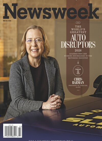 Titelbild der Ausgabe 15/2026 von Newsweek USA. Diese Zeitschrift und viele weitere Wirtschaftsmagazine und Politikmagazine als Abo oder epaper bei United Kiosk online kaufen.