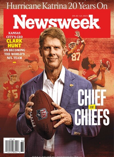Titelbild der Ausgabe 26/2025 von Newsweek USA. Diese Zeitschrift und viele weitere Wirtschaftsmagazine und Politikmagazine als Abo oder epaper bei United Kiosk online kaufen.