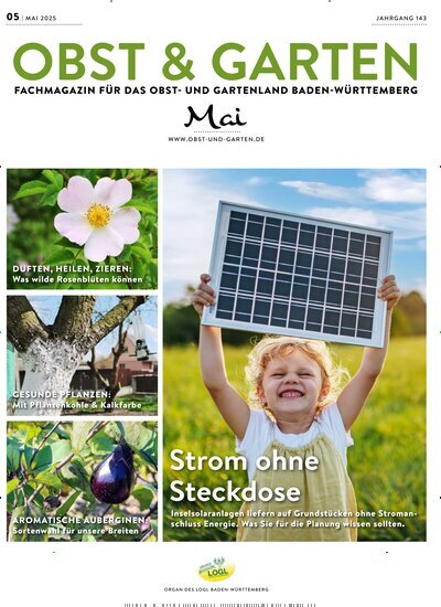 Titelbild der Ausgabe 5/2025 von Obst & Garten. Diese Zeitschrift und viele weitere Naturzeitschriften, Landwirtschaftszeitungen und Umweltmagazine als Abo oder epaper bei United Kiosk online kaufen.