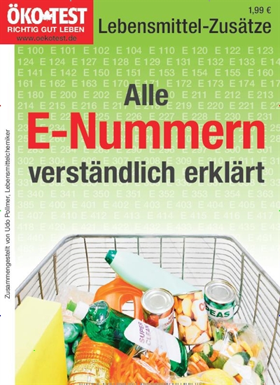 Titelbild der Ausgabe 1/2014 von ÖKO-TEST E-Nummern Liste. Diese Zeitschrift und viele weitere Kochzeitschriften und Backzeitschriften als Abo oder epaper bei United Kiosk online kaufen.