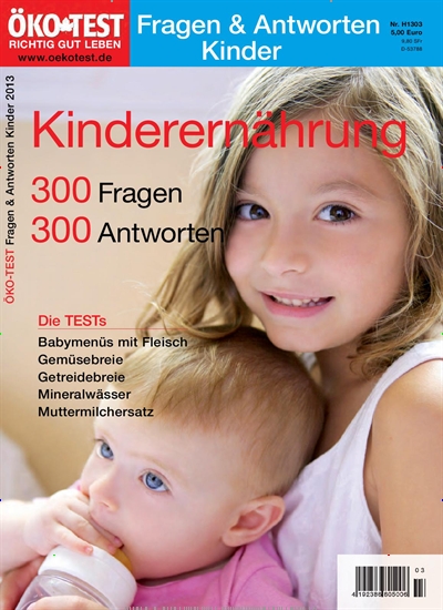 Titelbild der Ausgabe 3/2013 von ÖKO-TEST Fragen und Antworten. Diese Zeitschrift und viele weitere Wirtschaftsmagazine und Politikmagazine als Abo oder epaper bei United Kiosk online kaufen.