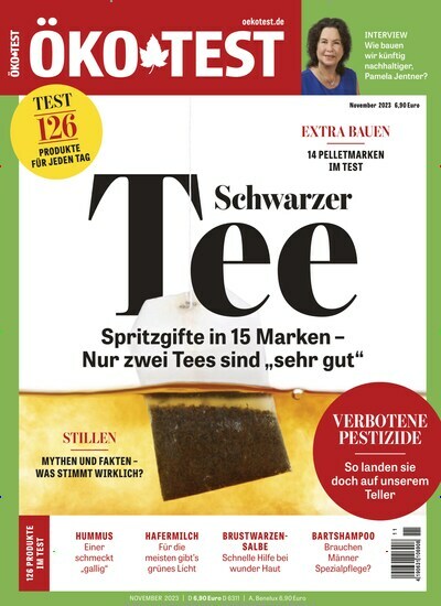 Titelbild der Ausgabe 11/2023 von ÖKO-TEST Magazin. Diese Zeitschrift und viele weitere Wirtschaftsmagazine und Politikmagazine als Abo oder epaper bei United Kiosk online kaufen.