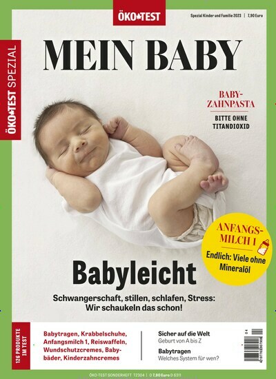 Titelbild der Ausgabe 4/2023 von ÖKO-TEST Spezial Kinder & Familie. Diese Zeitschrift und viele weitere Elternzeitschriften und Tierzeitschriften als Abo oder epaper bei United Kiosk online kaufen.