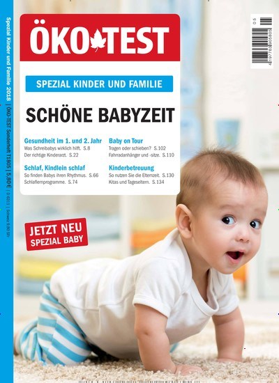 Titelbild der Ausgabe 5/2018 von ÖKO-TEST Spezial Kinder & Familie. Diese Zeitschrift und viele weitere Elternzeitschriften und Tierzeitschriften als Abo oder epaper bei United Kiosk online kaufen.