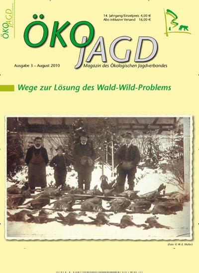 ÖKOJAGD - epaper Titelbild Ausgabe 3/2010 Titelbild von ÖKOJAGD - epaper. Entdecken Sie jetzt die Ausgabe 3/2010. Lesen Sie gerne Naturzeitschriften, Landwirtschaftszeitungen und Umweltmagazine? Dann empfehlen wir Ihnen ÖKOJAGD - epaper als digitales Abo (eAbo) und Einzelheft zum sofort Loslesen oder als Geschenkabo zum Vorbestellen.