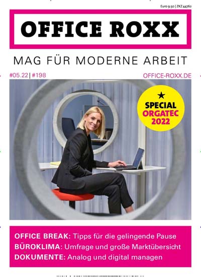 Titelbild der Ausgabe 5/2022 von OFFICE ROXX Mag. Diese Zeitschrift und viele weitere Businessmagazine als Abo oder epaper bei United Kiosk online kaufen.