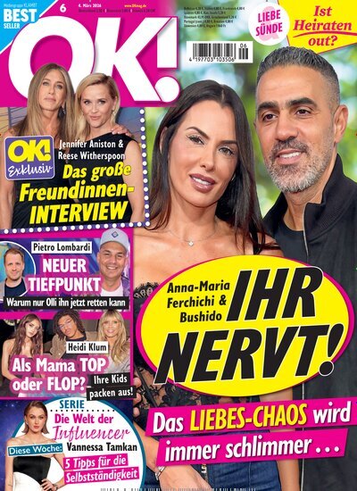 Titelbild der Ausgabe 6/2026 von OK!. Diese Zeitschrift und viele weitere Lifestylemagazine und Peoplemagazine als Abo oder epaper bei United Kiosk online kaufen.