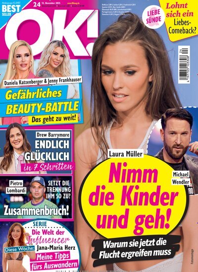 Titelbild der Ausgabe 24/2025 von OK!. Diese Zeitschrift und viele weitere Lifestylemagazine und Peoplemagazine als Abo oder epaper bei United Kiosk online kaufen.