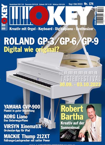 Titelbild der Ausgabe 174/2023 von OKEY. Diese Zeitschrift und viele weitere Reisemagazine, Freizeitmagazine und Wissensmagazine als Abo oder epaper bei United Kiosk online kaufen.