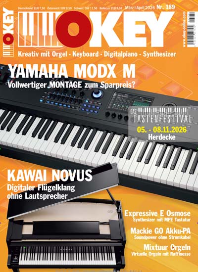 Titelbild der Ausgabe 189/2026 von OKEY. Diese Zeitschrift und viele weitere Reisemagazine, Freizeitmagazine und Wissensmagazine als Abo oder epaper bei United Kiosk online kaufen.