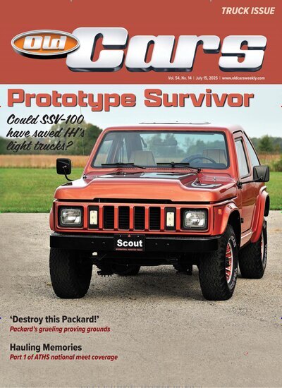 Titelbild der Ausgabe 14/2025 von Old Cars Weekly. Diese Zeitschrift und viele weitere Automagazine und Motorradzeitschriften als Abo oder epaper bei United Kiosk online kaufen.