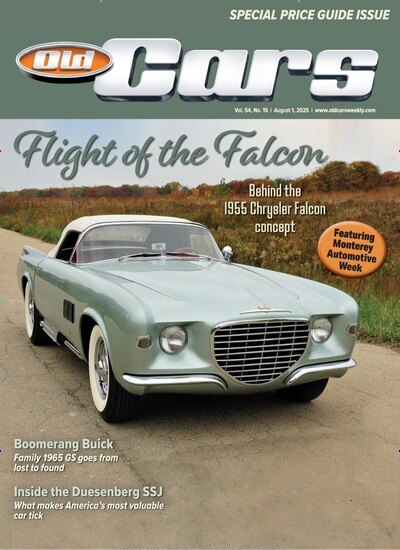 Titelbild der Ausgabe 15/2025 von Old Cars Weekly. Diese Zeitschrift und viele weitere Automagazine und Motorradzeitschriften als Abo oder epaper bei United Kiosk online kaufen.
