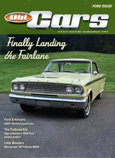 Titelbild der Ausgabe 17/2026 von Old Cars Weekly. Diese Zeitschrift und viele weitere Automagazine und Motorradzeitschriften als Abo oder epaper bei United Kiosk online kaufen.