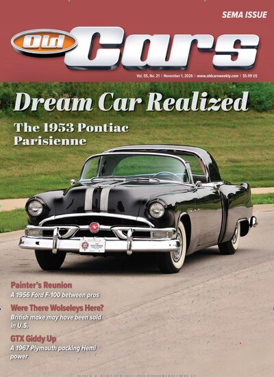 Titelbild der Ausgabe 18/2026 von Old Cars Weekly. Diese Zeitschrift und viele weitere Automagazine und Motorradzeitschriften als Abo oder epaper bei United Kiosk online kaufen.