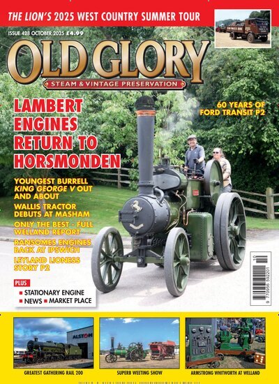 Titelbild der Ausgabe 10/2025 von Old Glory. Diese Zeitschrift und viele weitere Reisemagazine, Freizeitmagazine und Wissensmagazine als Abo oder epaper bei United Kiosk online kaufen.
