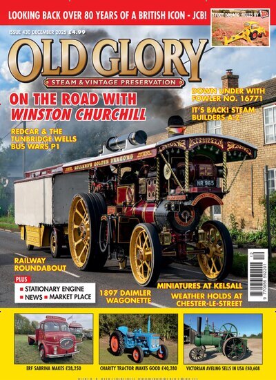 Titelbild der Ausgabe 12/2025 von Old Glory. Diese Zeitschrift und viele weitere Reisemagazine, Freizeitmagazine und Wissensmagazine als Abo oder epaper bei United Kiosk online kaufen.