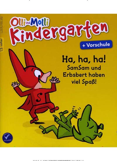 Titelbild der Ausgabe 11/2022 von Olli und Molli Kindergarten. Diese Zeitschrift und viele weitere Jugendzeitschriften und Kinderzeitschriften als Abo oder epaper bei United Kiosk online kaufen.