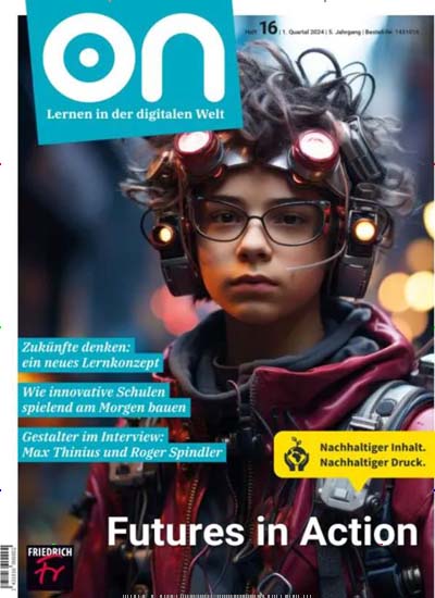 Titelbild der Ausgabe 16/2024 von on. Lernen in der digitalen Welt. Diese Zeitschrift und viele weitere Zeitschriften für Pädagogik als Abo oder epaper bei United Kiosk online kaufen.