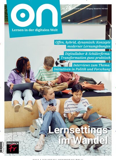 Titelbild der Ausgabe 25/2026 von on. Lernen in der digitalen Welt. Diese Zeitschrift und viele weitere Zeitschriften für Pädagogik als Abo oder epaper bei United Kiosk online kaufen.