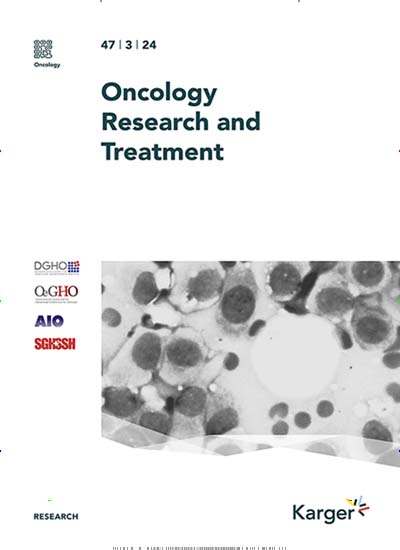 Titelbild der Ausgabe 8/2025 von Oncology Research and Treatment. Diese Zeitschrift und viele weitere Pflegezeitschriften und medizinische Fachzeitschriften als Abo oder epaper bei United Kiosk online kaufen.