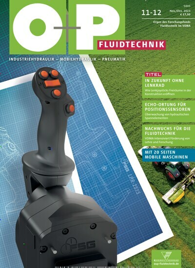 Titelbild der Ausgabe 11/2023 von O+P Fluidtechnik. Diese Zeitschrift und viele weitere Industriemagazine und Handwerkmagazine als Abo oder epaper bei United Kiosk online kaufen.