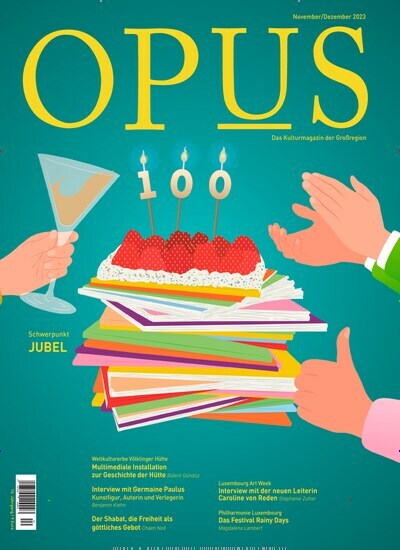 Titelbild der Ausgabe 100/2023 von Opus. Diese Zeitschrift und viele weitere Reisemagazine, Freizeitmagazine und Wissensmagazine als Abo oder epaper bei United Kiosk online kaufen.