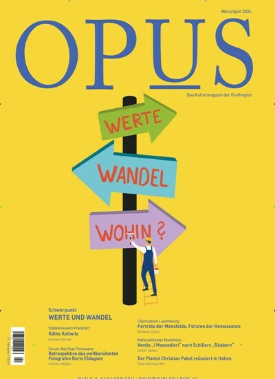 Titelbild der Ausgabe 102/2024 von Opus. Diese Zeitschrift und viele weitere Reisemagazine, Freizeitmagazine und Wissensmagazine als Abo oder epaper bei United Kiosk online kaufen.