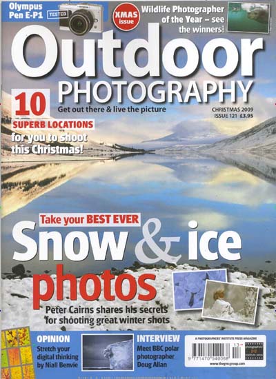 OUTDOOR PHOTOGRAPHY GB aktuelles Titelbild Ausgabe 13/2009 Aktuelles Titelbild von OUTDOOR PHOTOGRAPHY GB. Entdecken Sie jetzt die Ausgabe 13/2009. Lesen Sie gerne Audiomagazine, Filmmagazine und Fotozeitschriften? Dann empfehlen wir Ihnen OUTDOOR PHOTOGRAPHY GB als Abo oder Geschenkabo.