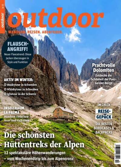 Titelbild der Ausgabe 2/2026 von Outdoor. Diese Zeitschrift und viele weitere Sportmagazine als Abo oder epaper bei United Kiosk online kaufen.