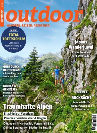Titelbild der Ausgabe 9/2026 von Outdoor. Diese Zeitschrift und viele weitere Sportmagazine als Abo oder epaper bei United Kiosk online kaufen.