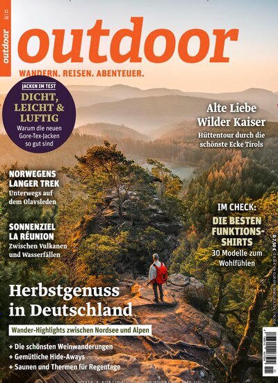 Titelbild der Ausgabe 11/2026 von Outdoor. Diese Zeitschrift und viele weitere Sportmagazine als Abo oder epaper bei United Kiosk online kaufen.