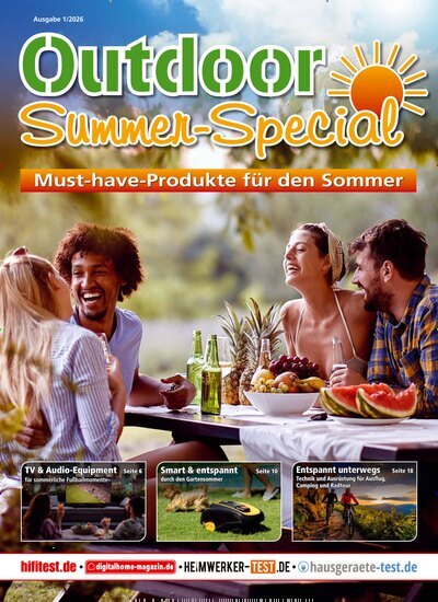 Titelbild der Ausgabe 1/2026 von Outdoor Summer-Special. Diese Zeitschrift und viele weitere Wirtschaftsmagazine und Politikmagazine als Abo oder epaper bei United Kiosk online kaufen.