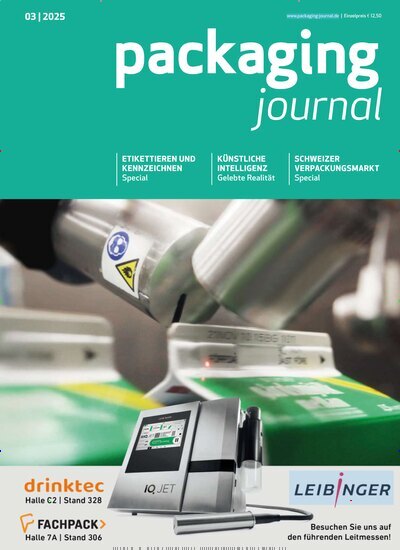 Titelbild der Ausgabe 3/2025 von packaging journal. Diese Zeitschrift und viele weitere Industriemagazine und Handwerkmagazine als Abo oder epaper bei United Kiosk online kaufen.